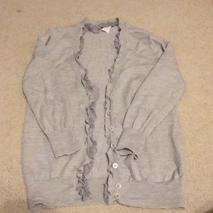 JCrew Marino wool cartigan